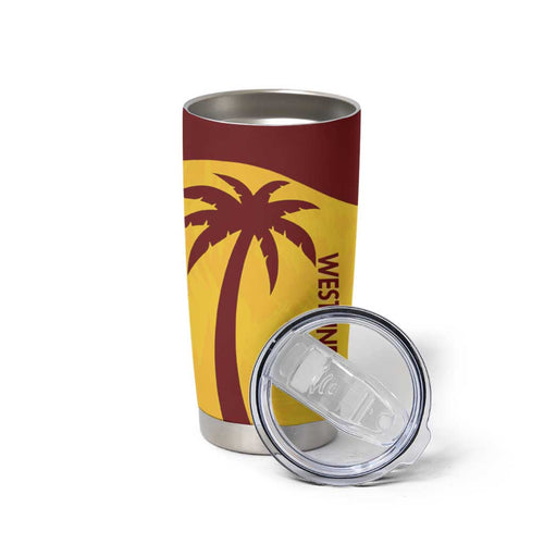 Custom West Indies Cricket Tumbler Cup Windies Newest Version