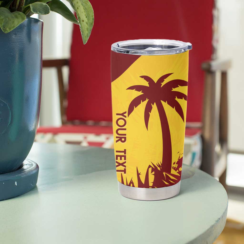 Custom West Indies Cricket Tumbler Cup Windies Newest Version