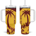 Custom West Indies Cricket Tumbler With Handle Windies Newest Version
