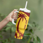 Custom West Indies Cricket Tumbler With Handle Windies Newest Version
