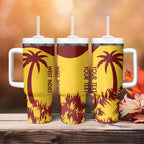 Custom West Indies Cricket Tumbler With Handle Windies Newest Version