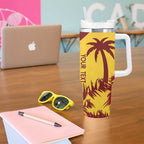Custom West Indies Cricket Tumbler With Handle Windies Newest Version