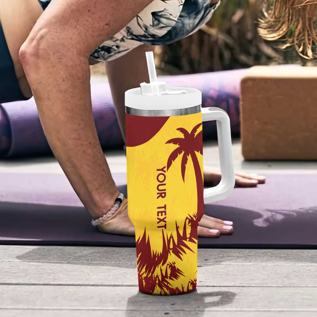 Custom West Indies Cricket Tumbler With Handle Windies Newest Version