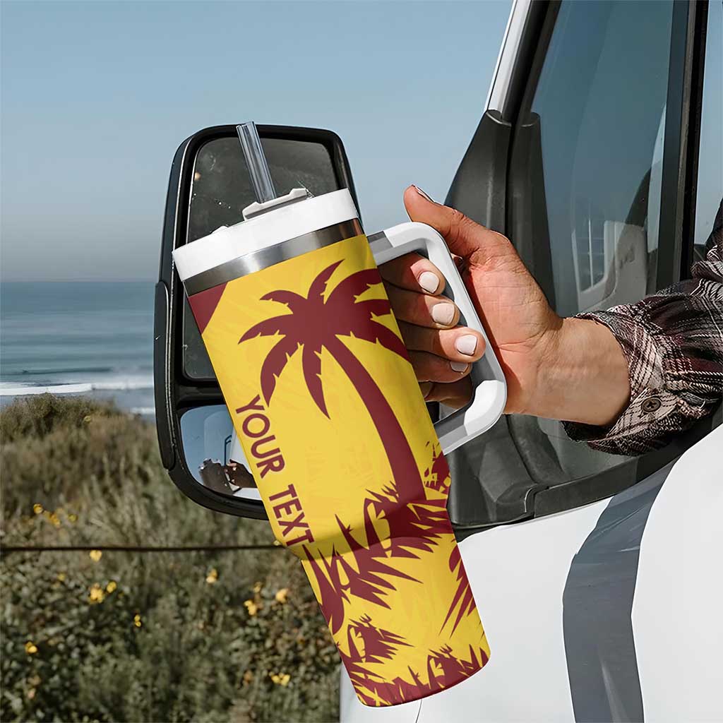 Custom West Indies Cricket Tumbler With Handle Windies Newest Version