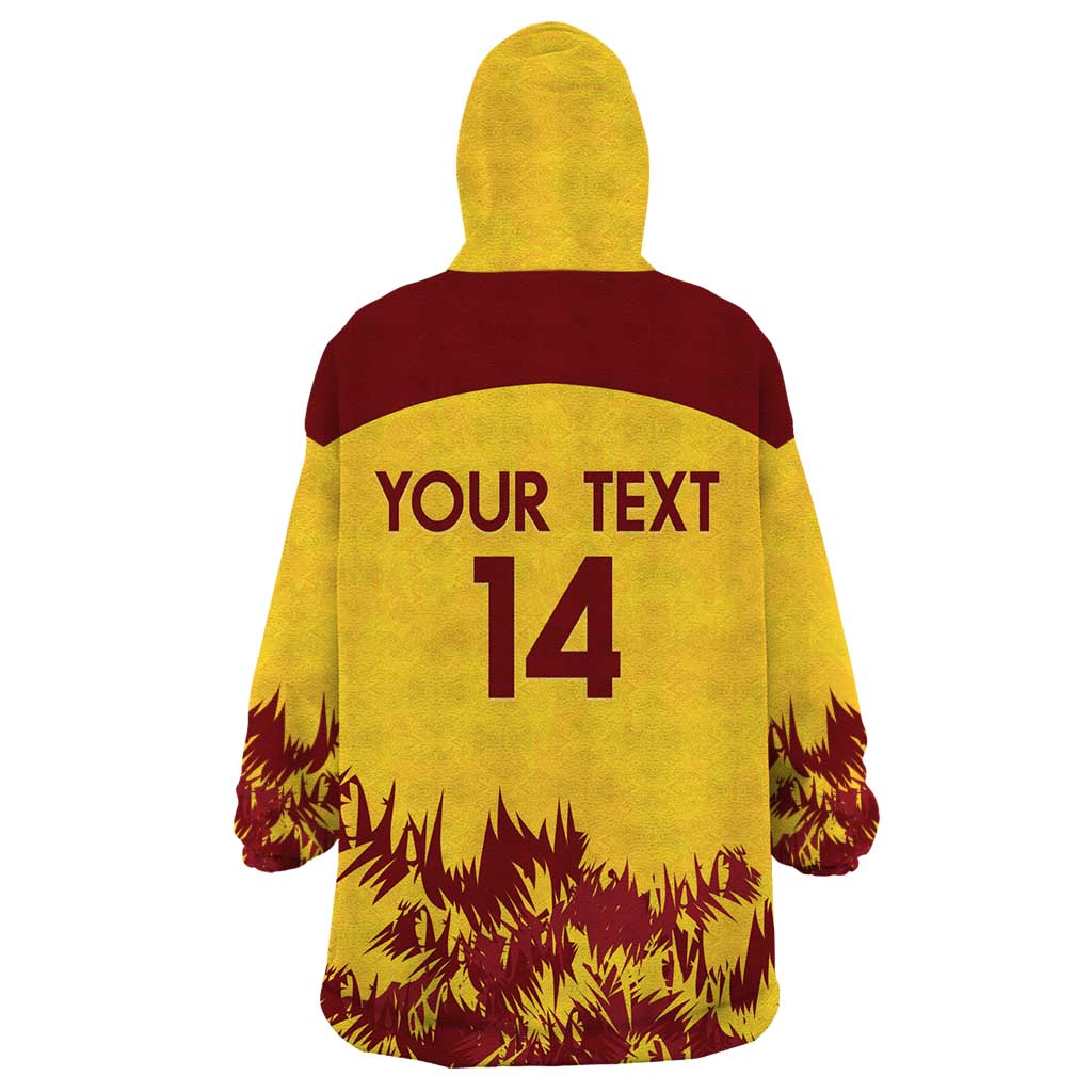 Custom West Indies Cricket Wearable Blanket Hoodie Windies Newest Version