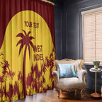 Custom West Indies Cricket Window Curtain Windies Newest Version