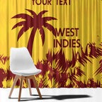 Custom West Indies Cricket Window Curtain Windies Newest Version