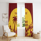 Custom West Indies Cricket Window Curtain Windies Newest Version