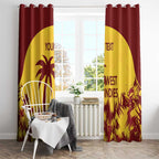 Custom West Indies Cricket Window Curtain Windies Newest Version