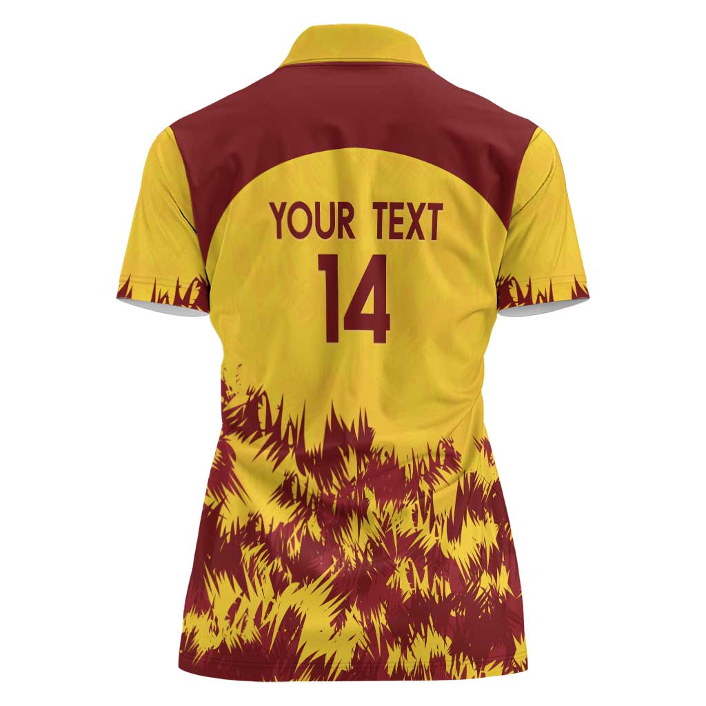 Custom West Indies Cricket Women Polo Shirt Windies Newest Version