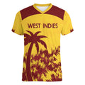 Custom West Indies Cricket Women V-Neck T-Shirt Windies Newest Version
