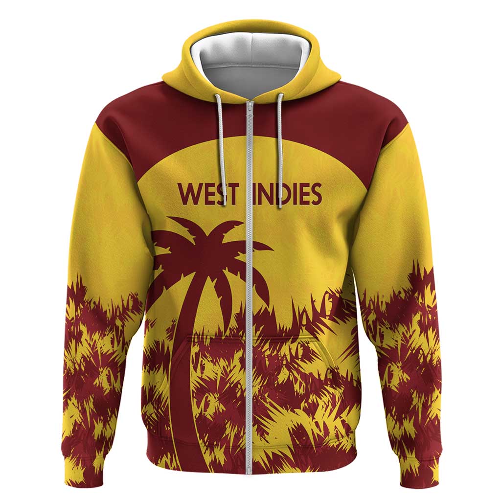 Custom West Indies Cricket Zip Hoodie Windies Newest Version
