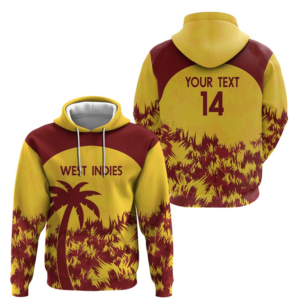Custom West Indies Cricket Zip Hoodie Windies Newest Version