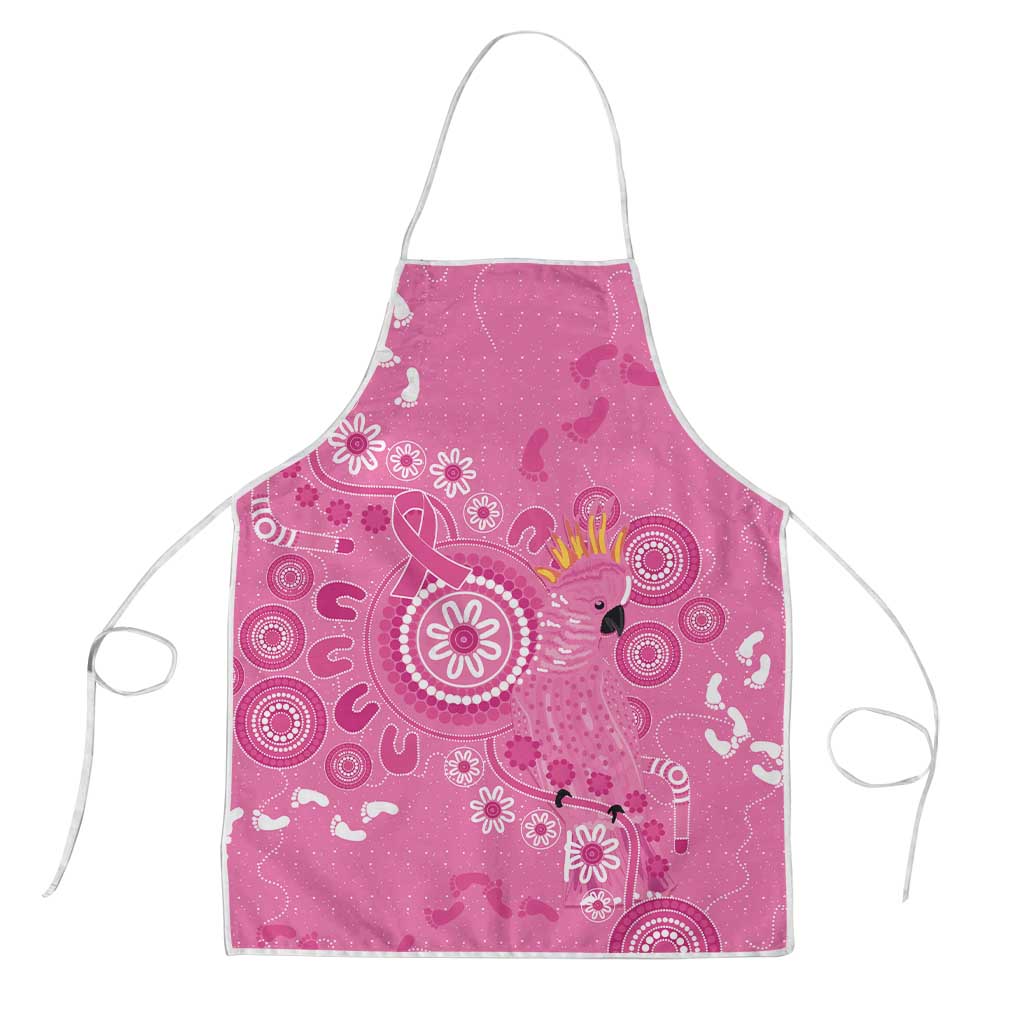 Pink Ribbon Australia Apron Breast Cancer Awareness Aboriginal Cacatua leadbeateri - Aussie Hoodie