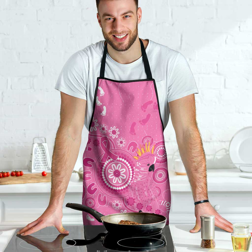 Pink Ribbon Australia Apron Breast Cancer Awareness Aboriginal Cacatua leadbeateri - Aussie Hoodie