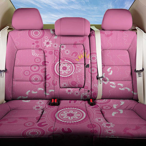 Pink Ribbon Australia Back Car Seat Cover Breast Cancer Awareness Aboriginal Cacatua leadbeateri - Aussie Hoodie