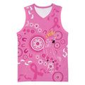 Pink Ribbon Australia Basketball Jersey Breast Cancer Awareness Aboriginal Cacatua leadbeateri - Aussie Hoodie