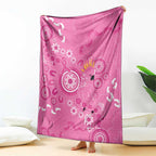 Pink Ribbon Australia Blanket Breast Cancer Awareness Aboriginal Cacatua leadbeateri - Aussie Hoodie