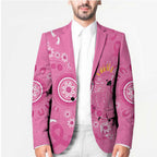 Pink Ribbon Australia Blazer Breast Cancer Awareness Aboriginal Cacatua leadbeateri - Aussie Hoodie