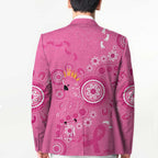 Pink Ribbon Australia Blazer Breast Cancer Awareness Aboriginal Cacatua leadbeateri - Aussie Hoodie