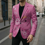 Pink Ribbon Australia Blazer Breast Cancer Awareness Aboriginal Cacatua leadbeateri - Aussie Hoodie