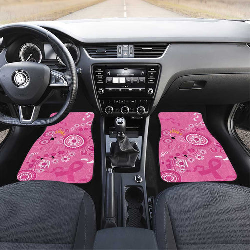 Pink Ribbon Australia Car Mats Breast Cancer Awareness Aboriginal Cacatua leadbeateri - Aussie Hoodie