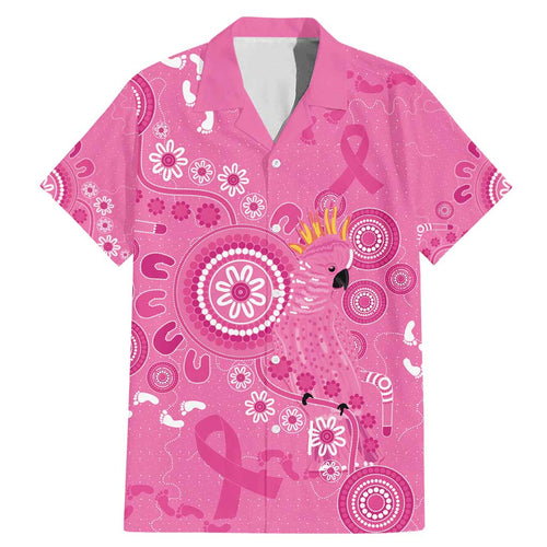 Pink Ribbon Australia Family Matching Mermaid Dress and Hawaiian Shirt Breast Cancer Awareness Aboriginal Cacatua leadbeateri - Aussie Hoodie