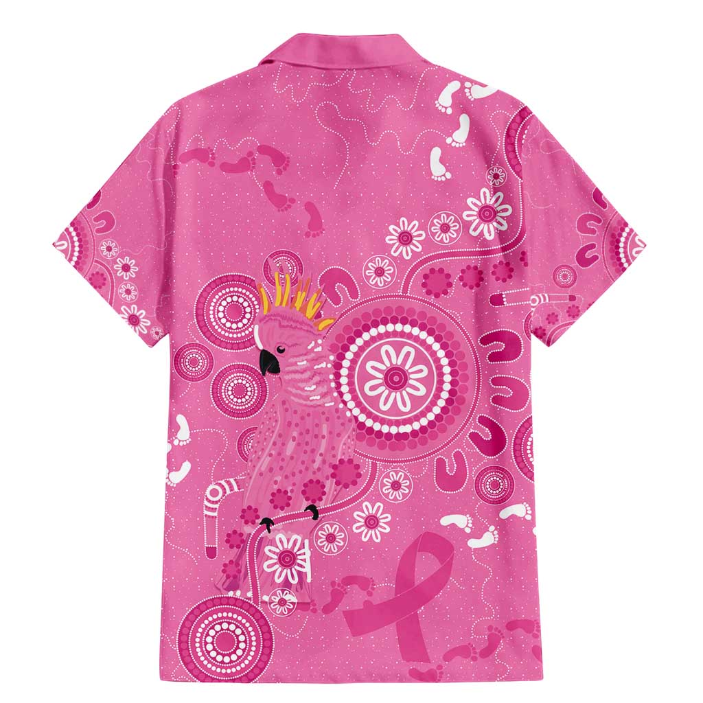 Pink Ribbon Australia Family Matching Mermaid Dress and Hawaiian Shirt Breast Cancer Awareness Aboriginal Cacatua leadbeateri - Aussie Hoodie