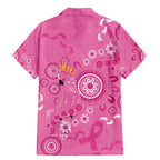 Pink Ribbon Australia Family Matching Mermaid Dress and Hawaiian Shirt Breast Cancer Awareness Aboriginal Cacatua leadbeateri - Aussie Hoodie