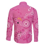 Pink Ribbon Australia Family Matching Short Sleeve Bodycon Dress and Hawaiian Shirt Breast Cancer Awareness Aboriginal Cacatua leadbeateri - Aussie Hoodie