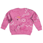 Pink Ribbon Australia Kid Ugly Christmas Sweater Breast Cancer Awareness Aboriginal Cacatua leadbeateri - Aussie Hoodie