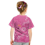 Pink Ribbon Australia Kid T Shirt Breast Cancer Awareness Aboriginal Cacatua leadbeateri - Aussie Hoodie