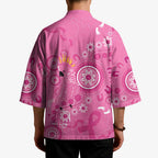 Pink Ribbon Australia Kimono Breast Cancer Awareness Aboriginal Cacatua leadbeateri - Aussie Hoodie