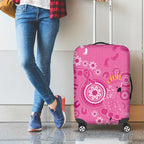 Pink Ribbon Australia Luggage Cover Breast Cancer Awareness Aboriginal Cacatua leadbeateri - Aussie Hoodie