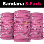 Pink Ribbon Australia Neck Gaiter Breast Cancer Awareness Aboriginal Cacatua leadbeateri - Aussie Hoodie