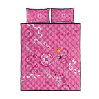 Pink Ribbon Australia Quilt Bed Set Breast Cancer Awareness Aboriginal Cacatua leadbeateri - Aussie Hoodie