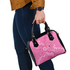 Pink Ribbon Australia Shoulder Handbag Breast Cancer Awareness Aboriginal Cacatua leadbeateri - Aussie Hoodie