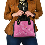 Pink Ribbon Australia Shoulder Handbag Breast Cancer Awareness Aboriginal Cacatua leadbeateri - Aussie Hoodie