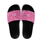 Pink Ribbon Australia Slide Sandals Breast Cancer Awareness Aboriginal Cacatua leadbeateri - Aussie Hoodie