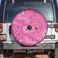 Pink Ribbon Australia Spare Tire Cover Breast Cancer Awareness Aboriginal Cacatua leadbeateri - Aussie Hoodie