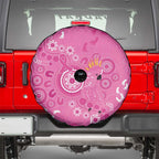 Pink Ribbon Australia Spare Tire Cover Breast Cancer Awareness Aboriginal Cacatua leadbeateri - Aussie Hoodie