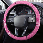 Pink Ribbon Australia Steering Wheel Cover Breast Cancer Awareness Aboriginal Cacatua leadbeateri - Aussie Hoodie