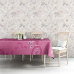 Pink Ribbon Australia Tablecloth Breast Cancer Awareness Aboriginal Cacatua leadbeateri - Aussie Hoodie