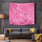 Pink Ribbon Australia Tapestry Breast Cancer Awareness Aboriginal Cacatua leadbeateri - Aussie Hoodie
