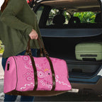 Pink Ribbon Australia Travel Bag Breast Cancer Awareness Aboriginal Cacatua leadbeateri - Aussie Hoodie