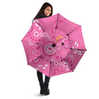 Pink Ribbon Australia Umbrella Breast Cancer Awareness Aboriginal Cacatua leadbeateri - Aussie Hoodie