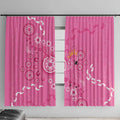 Pink Ribbon Australia Window Curtain Breast Cancer Awareness Aboriginal Cacatua leadbeateri - Aussie Hoodie