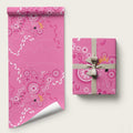 Pink Ribbon Australia Wrapping Paper Breast Cancer Awareness Aboriginal Cacatua leadbeateri - Aussie Hoodie