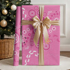 Pink Ribbon Australia Wrapping Paper Breast Cancer Awareness Aboriginal Cacatua leadbeateri - Aussie Hoodie