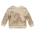 Beige Lizards Australia Kid Ugly Christmas Sweater Boomerang Indigenous Art - Aussie Hoodie